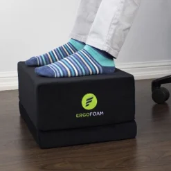 ErgoFoam XL Foot Rest For Stools And High Chairs - Adjustable Foot Rest For Added Height - Extra Large Premium Velvet Soft Foam Footrest -Furniture Hotsale Shop GUEST 3afffce1 5ce3 411e 8549 61587f8a4f6e