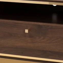 Cormac Wood And Metal 2 Door TV Stand For TVs Up To 60" - Baxton Studio -Furniture Hotsale Shop GUEST 3c064531 cf62 4a58 a25f 27b47f19107b