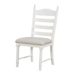 5-Piece Vintage Wood Extendable Dining Table Sets With 4 Upholstered Dining Chairs - ModernLuxe -Furniture Hotsale Shop GUEST 3da2a4fe 6c20 4ede ae3f 5ab7c45452b1