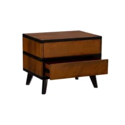 Mid-Century Modern 2 Drawer Nightstand Walnut - Linon 20 Mid-Century Modern 2 Drawer Nightstand Walnut - Linon -Furniture Hotsale Shop GUEST 3ea33cc9 313f 42d0 9256 13003a6626fd