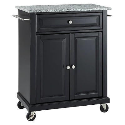 Solid Granite Top Portable Kitchen Cart/Island - Crosley 8 Solid Granite Top Portable Kitchen Cart/Island - Crosley - Image 6