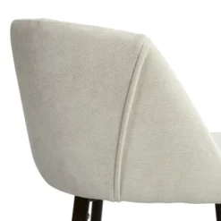 26" Chole Armrest Upholstered Counter Height Stool With Walnut Legs (Set Of 2)-Maison Boucle -Furniture Hotsale Shop GUEST 422b5d1e 9dd4 4f00 a0e8 222a8aaed1f0