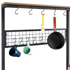 Yaheetech Kitchen Bakers Rack With 4 Storage Shelves -Furniture Hotsale Shop GUEST 4255ef3d 3f7b 4f45 b45c c247e3ed908b