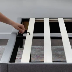 Isabella Upholstered Wingback Diamond Tufted Platform Bed - Brookside Home -Furniture Hotsale Shop GUEST 48ebac61 8f3f 4f3e 8008 0e021b82fc5c