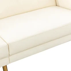 Lanna 76"Wide Vegan Leather Modern Style Convertible Futon Sofa Bed For Living Room Guest Bedroom | ARTFUL LIVING DESIGN 23 Lanna 76"Wide Vegan Leather Modern Style Convertible Futon Sofa Bed For Living Room Guest Bedroom | ARTFUL LIVING DESIGN -Furniture Hotsale Shop GUEST 4b88fbc9 e903 403c b69d d70407a5deba