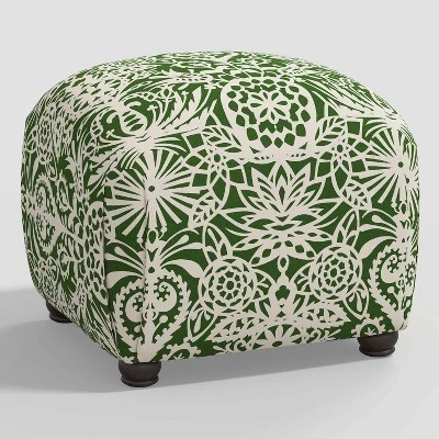 Poppy Ottoman In Damask - Skyline Furniture 8 Poppy Ottoman In Damask - Skyline Furniture - Image 7