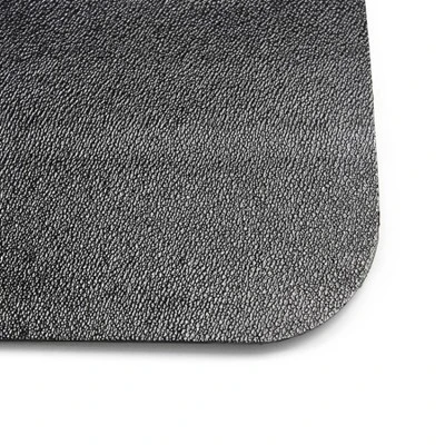 Vinyl Chair Mat For Carpets Rectangular Black - Floortex 7 Vinyl Chair Mat For Carpets Rectangular Black - Floortex - Image 5