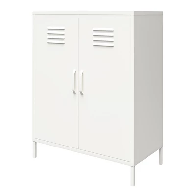 RealRooms Shadwick 2 Door Metal Locker Storage Cabinet 7 RealRooms Shadwick 2 Door Metal Locker Storage Cabinet - Image 5