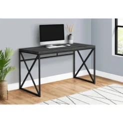 Monarch Specialties Computer Desk, Contemporary Home & Office Desk, Scratch-Resistant, 48” L -Furniture Hotsale Shop GUEST 53da4c09 2c4d 4c10 9b5d c417c08ecce6