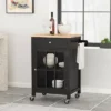 Maynard Contemporary Glass Paneled Kitchen Cart Natural/Black - Christopher Knight Home 1 Maynard Contemporary Glass Paneled Kitchen Cart Natural/Black - Christopher Knight Home -Furniture Hotsale Shop GUEST 5534fba9 4fca 47be 9db0 fee1c507fb13