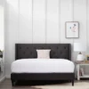Isabella Upholstered Wingback Diamond Tufted Platform Bed - Brookside Home -Furniture Hotsale Shop GUEST 58a0f08a f69a 49b6 a488 ad76ce1613a6