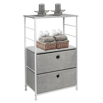 Sorbus Drawer Nightstand Shelf For Bedroom Home Gray 3 Sorbus Drawer Nightstand Shelf For Bedroom Home Gray