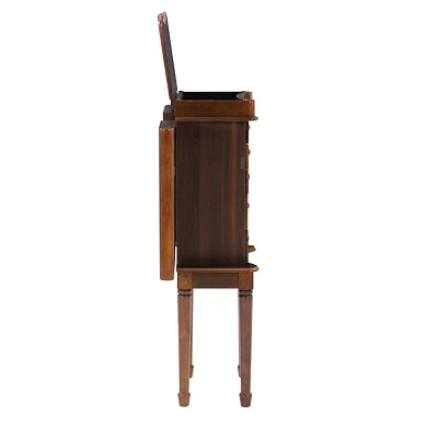 Kasey Jewelry Armoire Walnut - Powell Company 7 Kasey Jewelry Armoire Walnut - Powell Company - Image 5