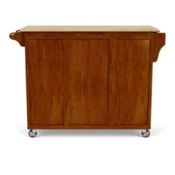 Create - A - Cart Kitchen Cart With Natural Top Cherry - Homestyles -Furniture Hotsale Shop GUEST 59fa9589 91a6 4136 8d3f 2ef3d305f0ce