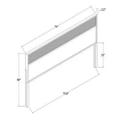 Wood & Cane Transitional Headboard - Hearth & Hand™ With Magnolia 15 Wood & Cane Transitional Headboard - Hearth & Hand™ With Magnolia -Furniture Hotsale Shop GUEST 5d33534e d312 4fba a31c c59b7e6b6265