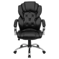 Flash Furniture High Back Transitional Style Black LeatherSoft Executive Swivel Office Chair With Arms -Furniture Hotsale Shop GUEST 5d4a99bc a457 46ca af14 bacee439f0f2