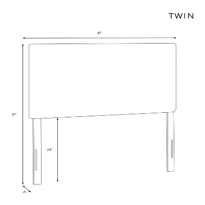 French Seam Slipcover Headboard Peak Mustard - Cloth & Company 7 French Seam Slipcover Headboard Peak Mustard - Cloth & Company - Image 5