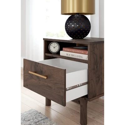 Calverson Nightstand Brown/Beige - Signature Design By Ashley 10 Calverson Nightstand Brown/Beige - Signature Design By Ashley - Image 8
