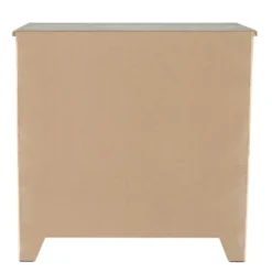 LuxenHome Distressed White And Gray Wood 1-Door Storage Wine Cabinet -Furniture Hotsale Shop GUEST 6169f57b 7f7a 4e22 a261 b4b0eafaa198