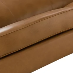 Bruno 78.75" Wide Genuine Leather Sofa With Solid Tapered Wood Legs|ARTFUL LIVING DESIGN -Furniture Hotsale Shop GUEST 625ead54 4dcd 4238 8365 3f2065923470