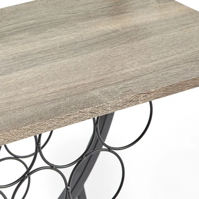 Martino Bar Cart Black/Natural - Buylateral 4 Martino Bar Cart Black/Natural - Buylateral - Image 2