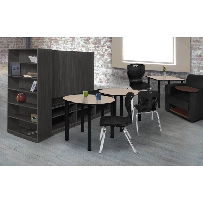 Rochester Round Slim Dining Table - Regency 3 Rochester Round Slim Dining Table - Regency