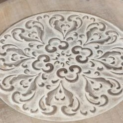 LuxenHome White And Natural Wood Round Accent Side Table With Storage. 14 LuxenHome White And Natural Wood Round Accent Side Table With Storage. -Furniture Hotsale Shop GUEST 68b0f994 9156 4e32 95a0 582dec876074