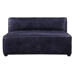 52" Birdie Sofa With Top Grain Leather Vintage Blue - Acme Furniture 13 52" Birdie Sofa With Top Grain Leather Vintage Blue - Acme Furniture -Furniture Hotsale Shop GUEST 68b1fd24 87ef 477c acb1 e5751e650d81