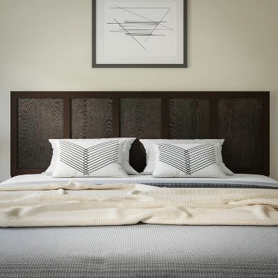 Flash Furniture Oliver Paneled Wooden Adjustable Headboard For Universal Metal Bed Frames 5 Flash Furniture Oliver Paneled Wooden Adjustable Headboard For Universal Metal Bed Frames - Image 3