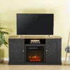 Electric Fireplace And TV Stand For TVs Up To 60" Gray - Home Essentials -Furniture Hotsale Shop GUEST 6a8ed85d 7e36 4262 8dfe 88ae7d9a6ba2