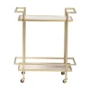 Louise Metal And Marble 2 Tier Wine Cart Gold/White Marble - Baxton Studio 2 Louise Metal And Marble 2 Tier Wine Cart Gold/White Marble - Baxton Studio -Furniture Hotsale Shop GUEST 6b5b2770 9cad 4efb 9949 a9dd29e71782
