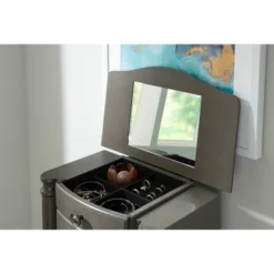 Sedalia Jewelry Armoire Gray - Powell Company -Furniture Hotsale Shop GUEST 6c1bfca2 af72 42b8 a2b9 c8f419fff484