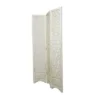 Country Cottage Wood Room Divider Screen White - Olivia & May -Furniture Hotsale Shop GUEST 7158add5 48bd 417b 8962 056109699570