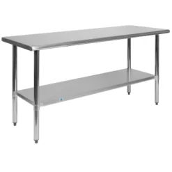 Flash Furniture Stainless Steel 18 Gauge Prep And Work Table With Undershelf - NSF Certified 20 Flash Furniture Stainless Steel 18 Gauge Prep And Work Table With Undershelf - NSF Certified -Furniture Hotsale Shop GUEST 7292ddc8 c6a2 455c 8453 38e8499c00fa