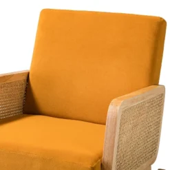 Set Of 2 Adena Rocking Accent Chair With Rattan Arms | Karat Home 22 Set Of 2 Adena Rocking Accent Chair With Rattan Arms | Karat Home -Furniture Hotsale Shop GUEST 73310525 f72b 418b bead 7f2a398857f0