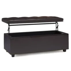 Rectangular Springfield Lift Top Storage Ottoman - WyndenHall 21 Rectangular Springfield Lift Top Storage Ottoman - WyndenHall -Furniture Hotsale Shop GUEST 73d15258 196d 4c09 bb53 da6deff6a8d6