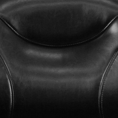 Merrick Lane Mid-Back Ergonomic Office Chair Executive Swivel Bentwood Frame Desk Chair In Black Faux Leather 6 Merrick Lane Mid-Back Ergonomic Office Chair Executive Swivel Bentwood Frame Desk Chair In Black Faux Leather - Image 4