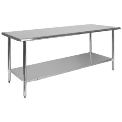 Flash Furniture Stainless Steel 18 Gauge Prep And Work Table With Undershelf - NSF Certified 19 Flash Furniture Stainless Steel 18 Gauge Prep And Work Table With Undershelf - NSF Certified -Furniture Hotsale Shop GUEST 74c50e5f 8877 4186 b076 56290a42ad91