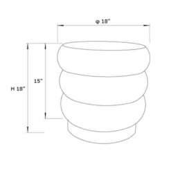 Clarkdale Channel Tufted Ottoman With Wood Base - Threshold™ Designed With Studio McGee -Furniture Hotsale Shop GUEST 7621a4fb 13fc 40b5 8a63 c059333f64cb