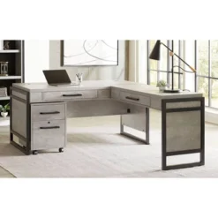 Mason Modern Wood Laminate Open L Desk - Martin Furniture -Furniture Hotsale Shop GUEST 7673a85e 3504 4f6d a936 c31e8823d864