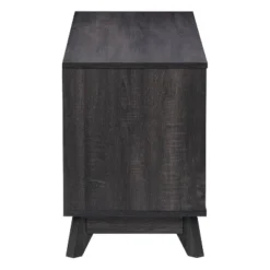 Hollywood Wood Grain TV Stand For TVs Up To 55" With Drawers Dark Gray - CorLiving -Furniture Hotsale Shop GUEST 76749d3a d047 48f2 91bc 61d651abe745