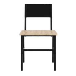 2pk Boulevard Café Dining Chairs Metal And Faux Leather - Sauder -Furniture Hotsale Shop GUEST 76dab208 64f8 4f09 9870 bba114a9651b