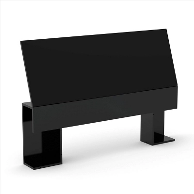 Full Avenue Storage Bed With Headboard Black - Nexera 4 Full Avenue Storage Bed With Headboard Black - Nexera - Image 2