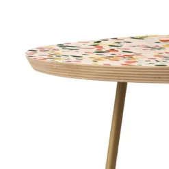Lane And Lucia Confetti Terrazzo Side Round Table Gold - Deny Designs -Furniture Hotsale Shop GUEST 78648c7c a631 45a0 9540 16281f2d713b