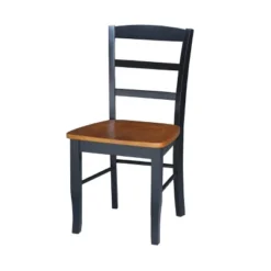 3pc 30" Clay Round Top Pedestal Table With 2 Chairs Dining Sets Black/Brown - International Concepts -Furniture Hotsale Shop GUEST 78a0cd5d 3666 4d23 8191 88800e1390c0