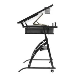 Core Drawing Table And Stool Set Charcoal Black/White - Studio Designs -Furniture Hotsale Shop GUEST 79f7bda2 f520 41aa 8a87 36abcb8283e3