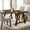 Lyoth Live Edge Top Trestle Base Dining Table Walnut - HOMES: Inside + Out 2 Lyoth Live Edge Top Trestle Base Dining Table Walnut - HOMES: Inside + Out -Furniture Hotsale Shop GUEST 7bb2eb24 c13b 426d 8b5f bebe3cde250a