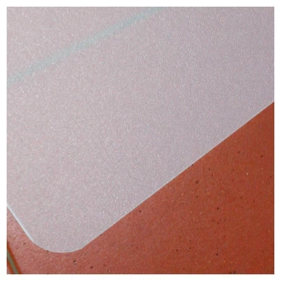 29"x46" Polypropylene Anti-Slip Chair Mat For Hard Floors Rectangular White - Floortex 5 29"x46" Polypropylene Anti-Slip Chair Mat For Hard Floors Rectangular White - Floortex - Image 3