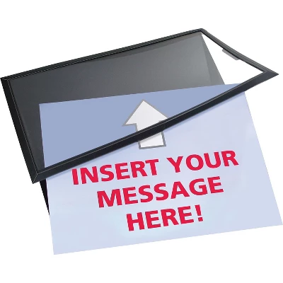 1'x1'6" Rectangle Solid Office Chair Mat Black - Artistic Office Products 4 1'x1'6" Rectangle Solid Office Chair Mat Black - Artistic Office Products - Image 2