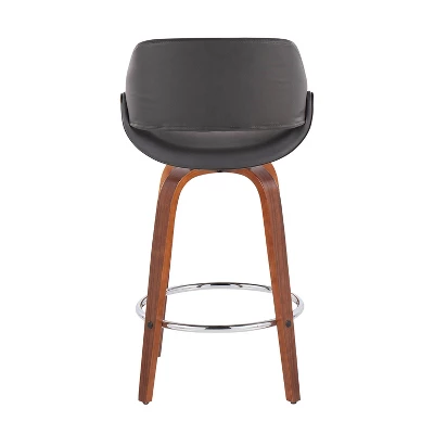 Set Of 2 Fabrico Height Barstools - LumiSource 6 Set Of 2 Fabrico Height Barstools - LumiSource - Image 4